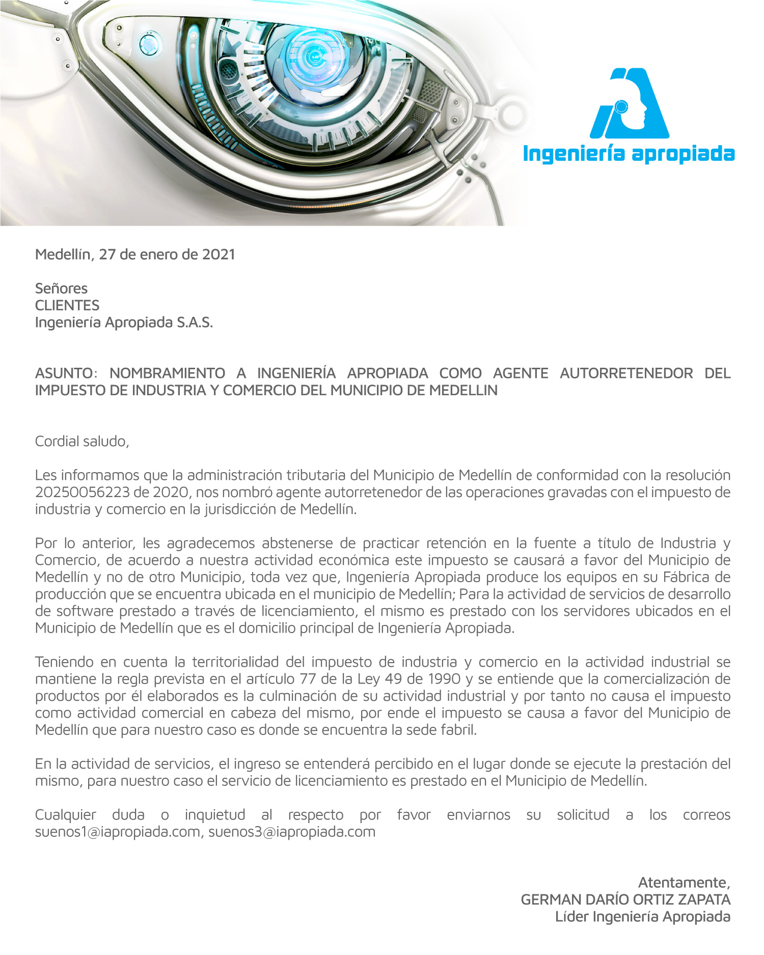 Comunicado IApropiada
